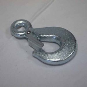 Galvanized eye hook
