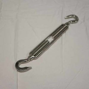Stainless steel turnbuckle hook and hook