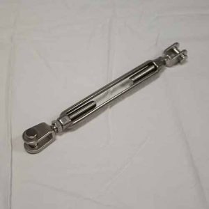 Stainless steel jaw and jaw turnbuckle