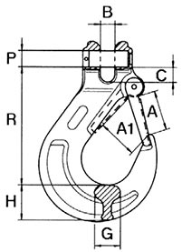 Clevis hook Clevis hook