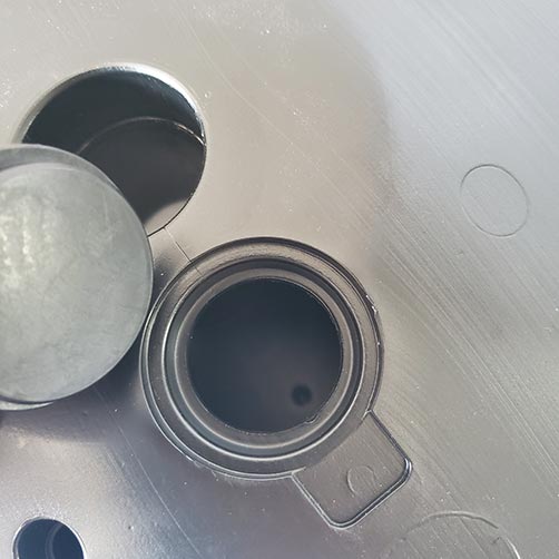 Plastic pillar for plastic chain Plastic pillar for plastic chain