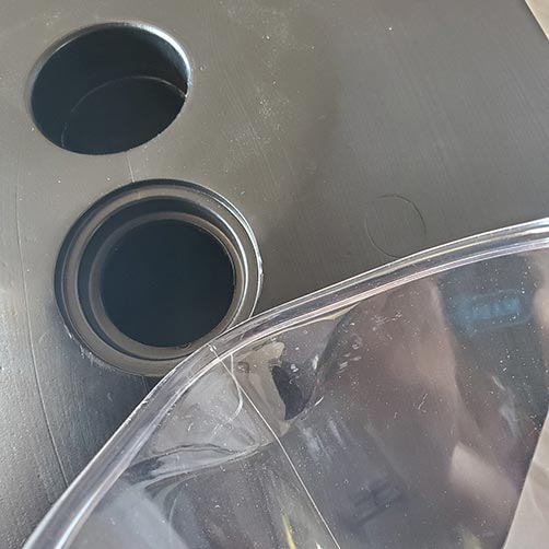 Plastic pillar for plastic chain Plastic pillar for plastic chain