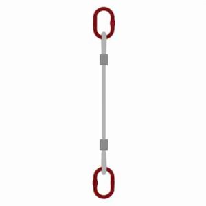 Single leg wire rope sling