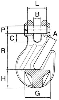 Skrajševalni kavelj verižni